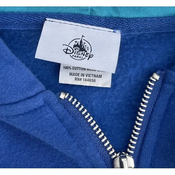 Disneyland Resort Sweatshirt Full Zipper Hoodie Mickey 2020 Disney Characters Sm - Picture 5 of 6